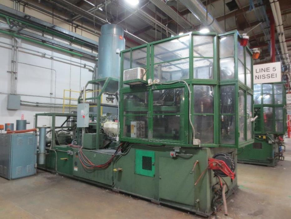 Nissei Stretch Blow Molding Machine, M/N ASB650EX II, S/N 8465313