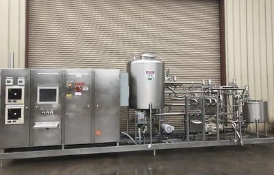 APS HTST Pasteurizer, Skid Mounted System