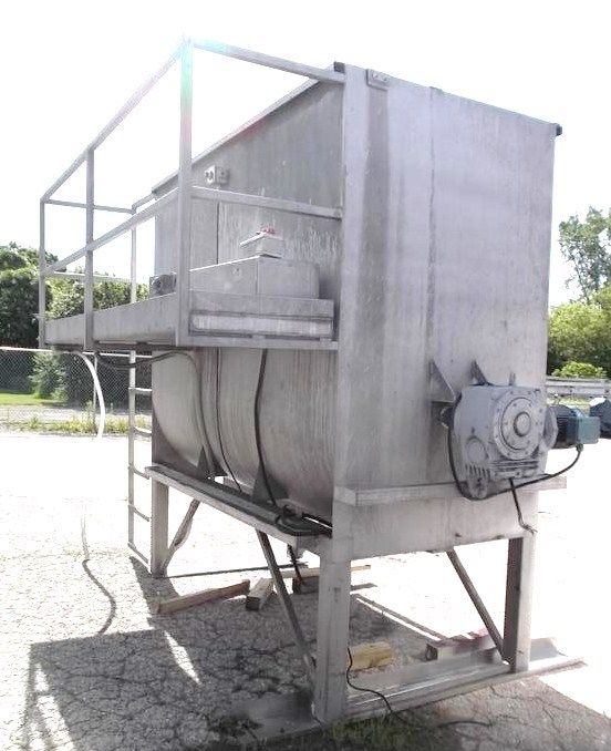 200 CU FT Stainless Steel Liquids/Powder Paddle Blender