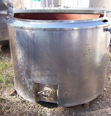 Stainless Jacketed Mixing Vats