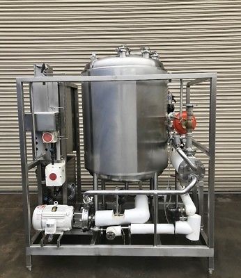 Cotter Single Tank CIP System with SS Heat Exchanger