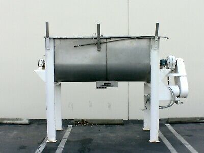 40 Cubic Feet Stainless Steel Ribbon Blender - Brand Unknown