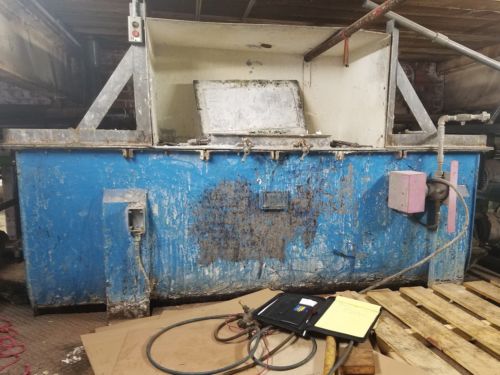 Used-Double Spiral Ribbon Blender,  70 Cuft, 304 Stainless Steel, 80 total CuFt