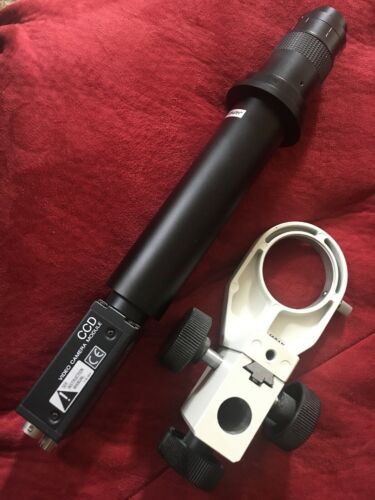 Sony XC-73 CCD Camera Plus Lens Tube With Holder Inspection Tool