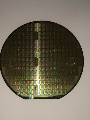 6” Silicon Wafer T.I. TMS320C51B, From The 90’s