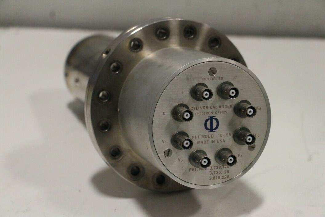 Cylindrical Auger Electron Optics PHI 10-155 S/N 155-6-087