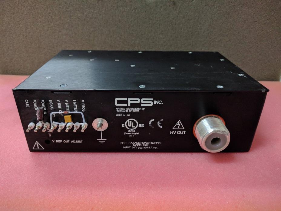 CPS, Inc H V Power Supply Model 2592 (40Kv model, with Negative Polarity)