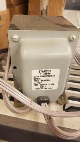 Stancor P-8689 Auto Transformer input 115V/230V, Used