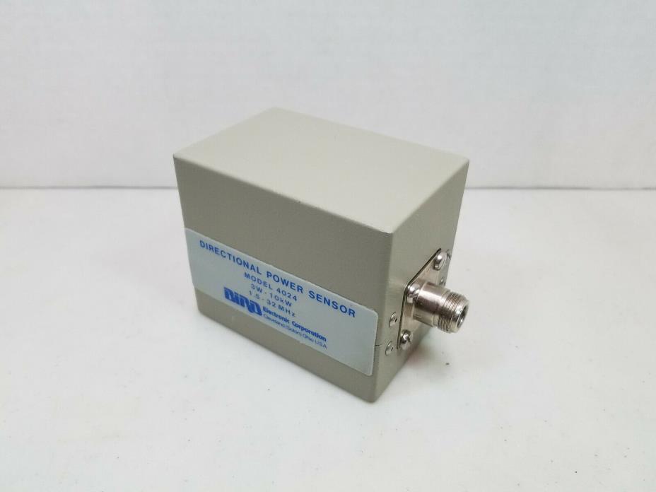 Bird Directional Power Sensor Model 4024 - 3W to 10 kW, 1.5 to 32 MHz