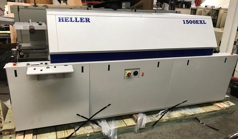 Heller 1500EXL Reflow Oven L to R, Edge & Mesh, Windows O/S