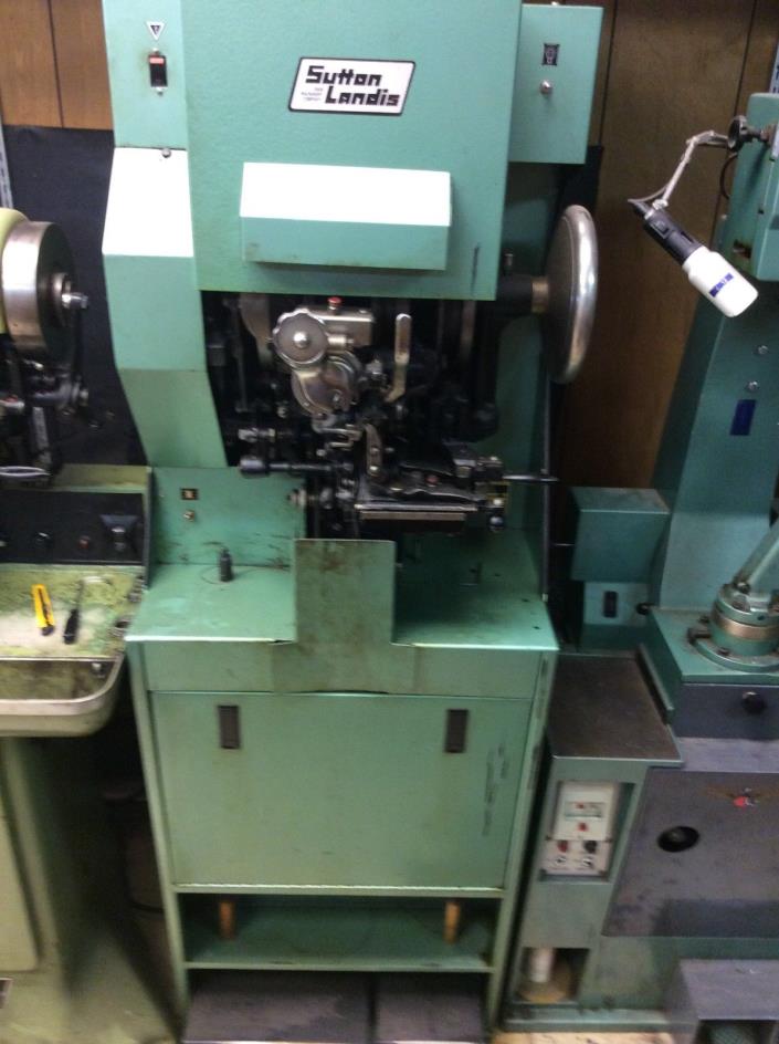 Shoe Repair Equipment Rebuilt Sutton-Landis model 12K sole stitcher