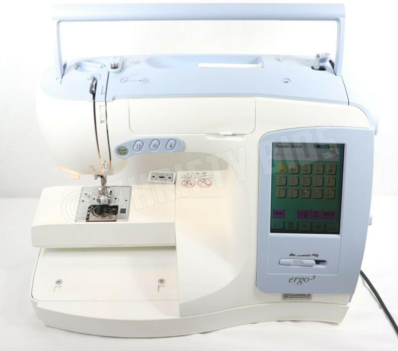 Sears Kenmore Elite Ergo 3 Electronic Embroidery Sewing Machine 3851901200 AS IS
