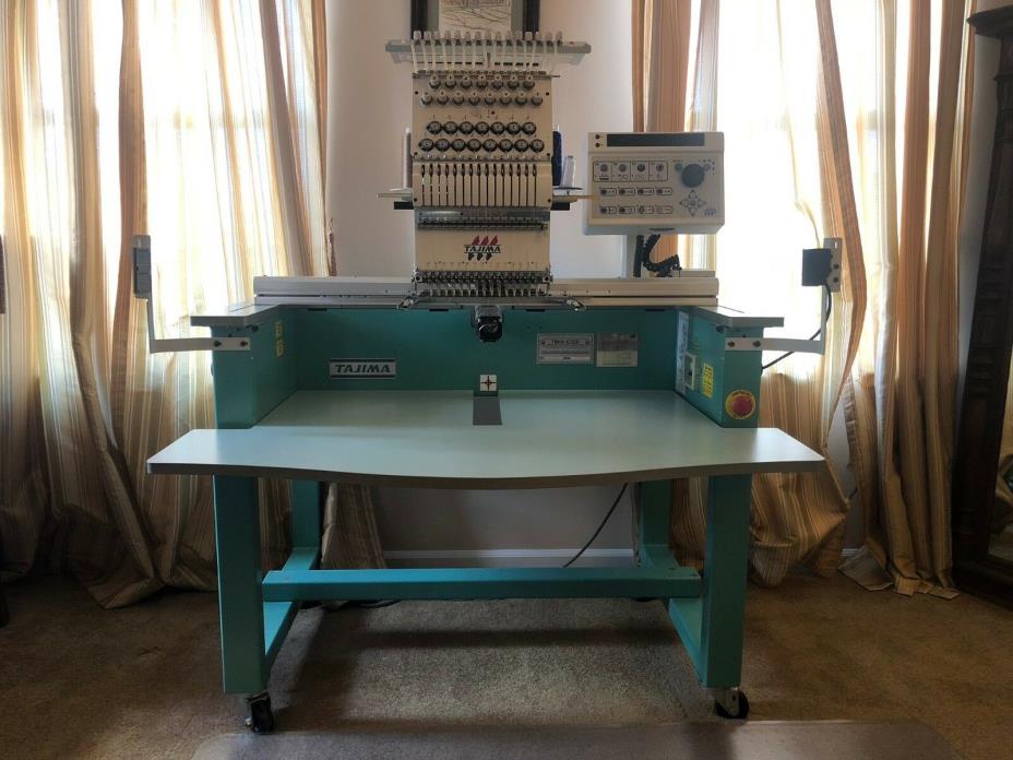 Tajima Single Head Commercial Industrial Embroidery Machine TEHX-C1501
