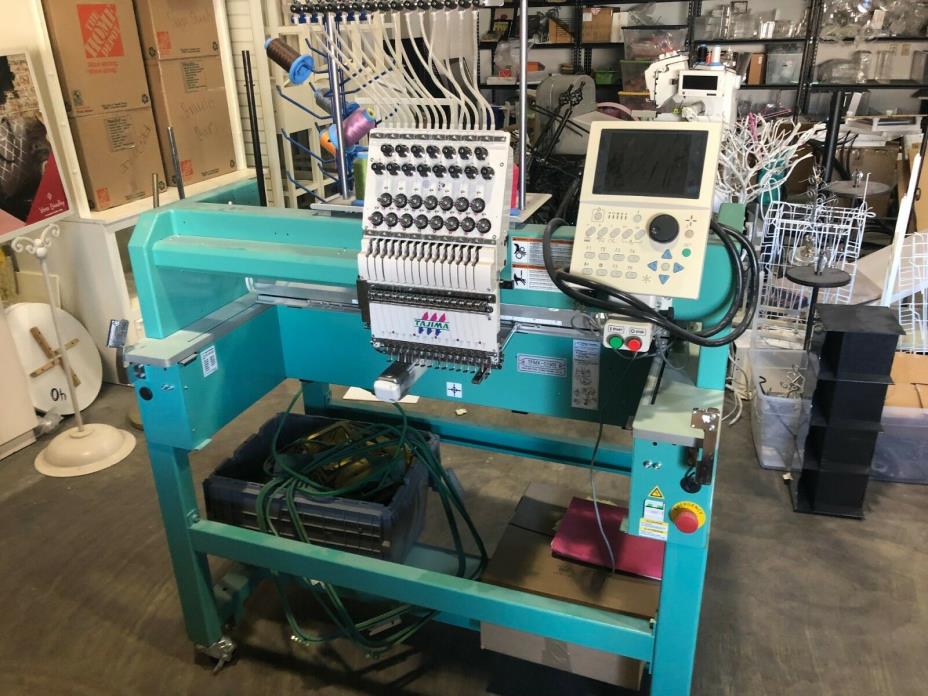 TAJIMA TFMX-C1501 embroidery machine