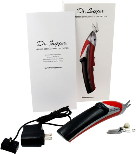 Universal Sewing Supply Dr. Snipper Cordless Cutter-Vibrant Red