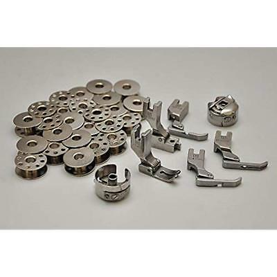 Bobbins, Presser Feet, And Cases For Juki, Singer, Consew