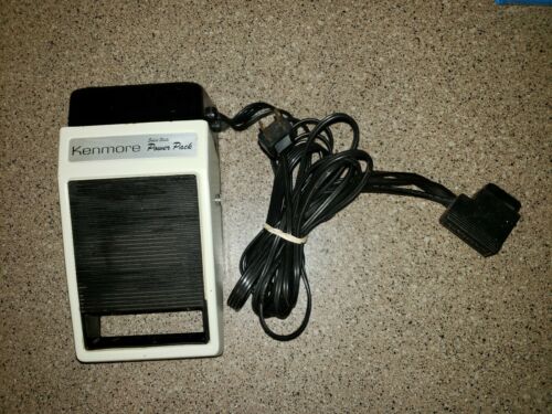 KENMORE Solid State Power Pack model #DZ-405-F Foot Control Pedal