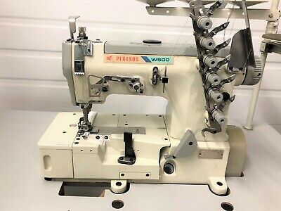 PEGASUS W562 3NEEDLE 1/4 BOTTOM  COVERSTITCH 220V INDUSTRIAL SEWING MACHINE