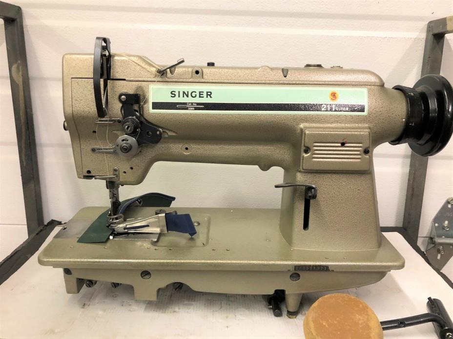 SINGER 211U166A WALKING FOOT VERTICAL BOB REV BINDING+ INDUSTRIAL SEWING MACHINE
