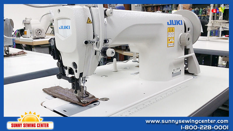 JUKI DU-1181N Top and Bottom Feed Walking Foot Leather Sewing Machine -NEW