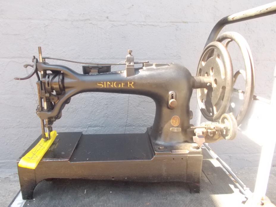 Industrial Sewing Machine Model Singer 7-31 single needle walking foot- Leather