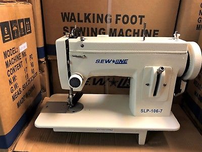 SEWLINE SLP-106-7  NEW  PORTABLE WALKING FOOT W/REV INDUSTRIAL SEWING MACHINE
