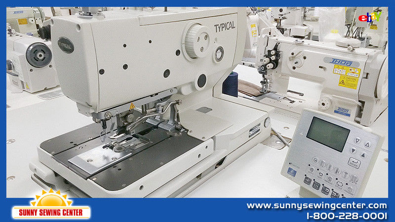 TYPICAL GT-9820-02 Electronic Keyhole Sewing Machine for Jeans and Workwear