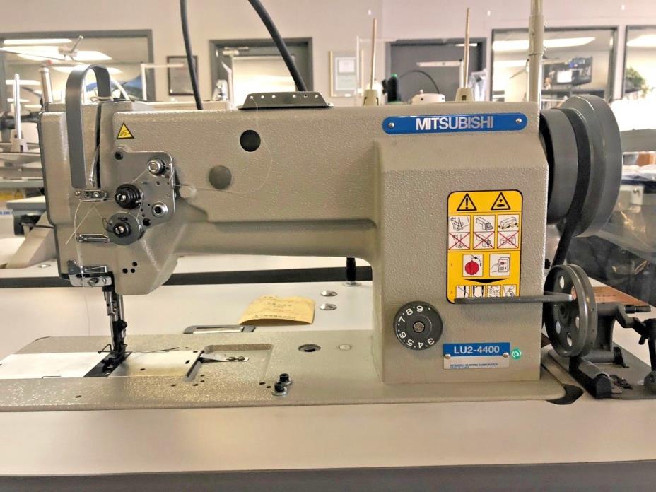 Mitsubishi LU2-4400 Single Needle Walking Foot Sewing Machine COMPLETE