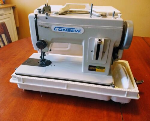 Consew cp206r Portable Walking Foot Sewing Machine