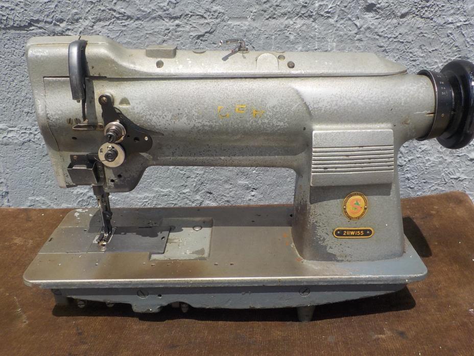 Industrial Sewing Machine Singer 211W155-Leather