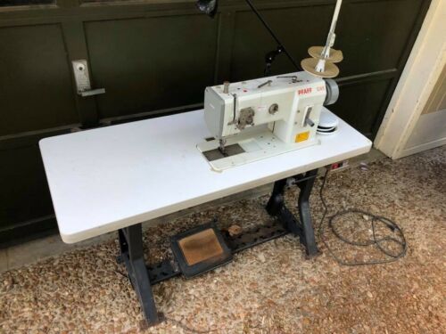 PFAFF 1245 Industrial Walking Foot Sewing Machine with Stand and Motor