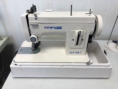SEWLINE SLP-106-7 NEW  PORTABLE WALKING FOOT CASE+  INDUSTRIAL SEWING MACHINE