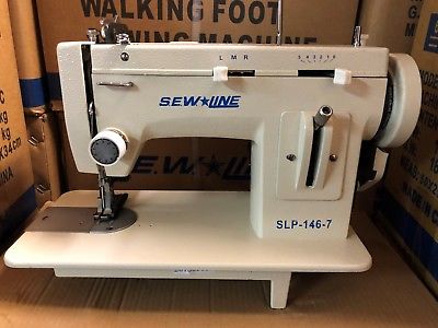 SEWLINE NEW 146-7 PORTABLE  WALKING FOOT  ZIG ZAG INDUSTRIAL  SEWING MACHINE