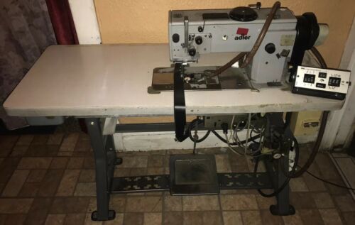 ADLER 467FA-373G Professional /Industrial Sewing Machine W/Elka Variostop Motor