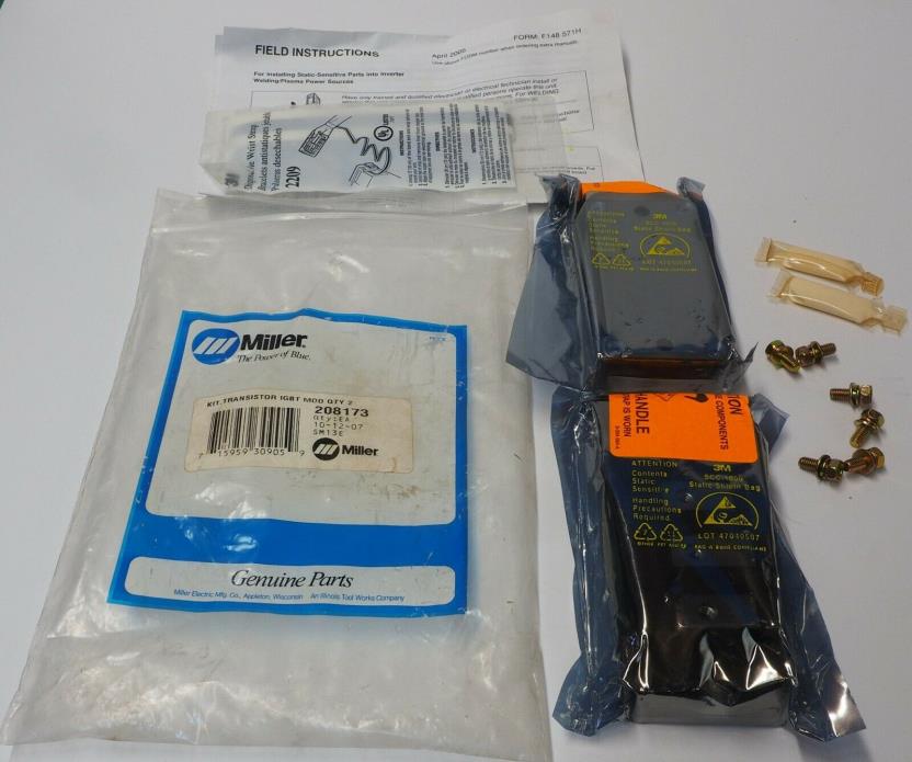 NOS Miller 208173 / 233043 Transistor IGBT Kit
