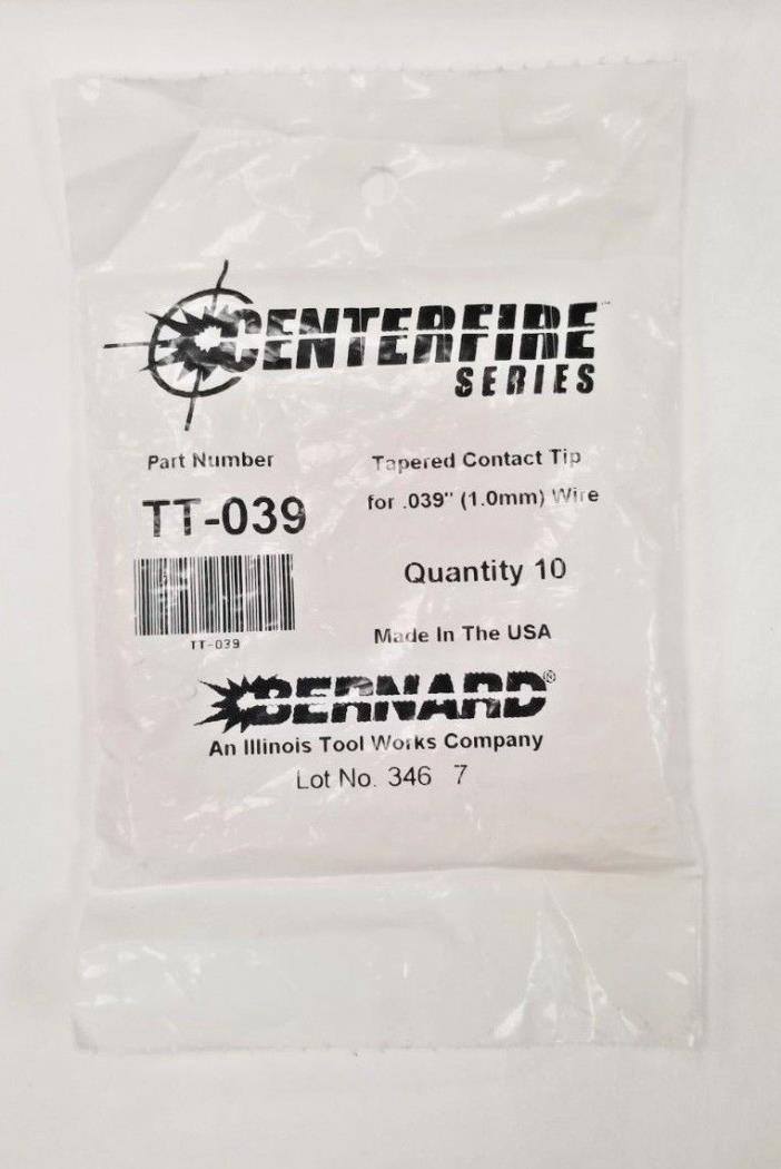 Bernard Centerfire T-039 Contact Tip 10 pack