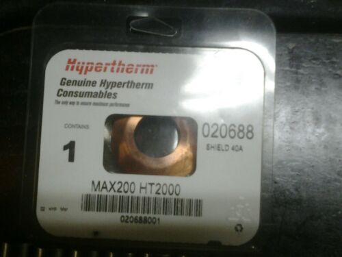 New Hypertherm 020688 Shield 40 Amp Max200 HT2000    020688