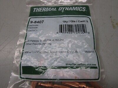 Victor Thermal Dynamics 9-8407 Electrode Pack of 5!
