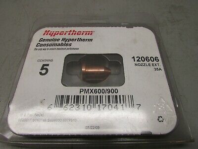 Hypertherm 120606 Nozzle PMX600/900 Pack of 5!