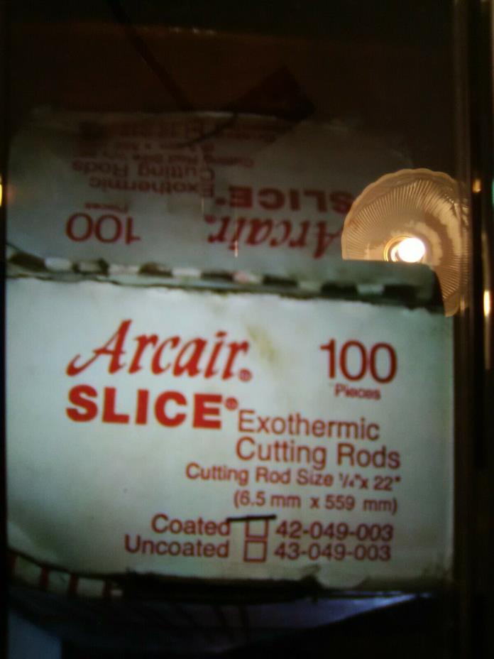 Arcair Slice Exothermic Cutting Rod 100 pcs