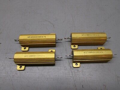 NTE 50WM5D0 Resistor 50W Lot of 4!