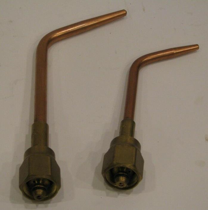 Victor Cutting Torch Brazing Tips Lot Of 2 new. size 1-W 3-W
