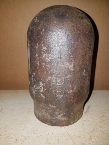 LINDE STEEL WELDING MIG OXYGEN ACETYLENE TANK SCREW ON THREADED BOTTLE CAP TOP