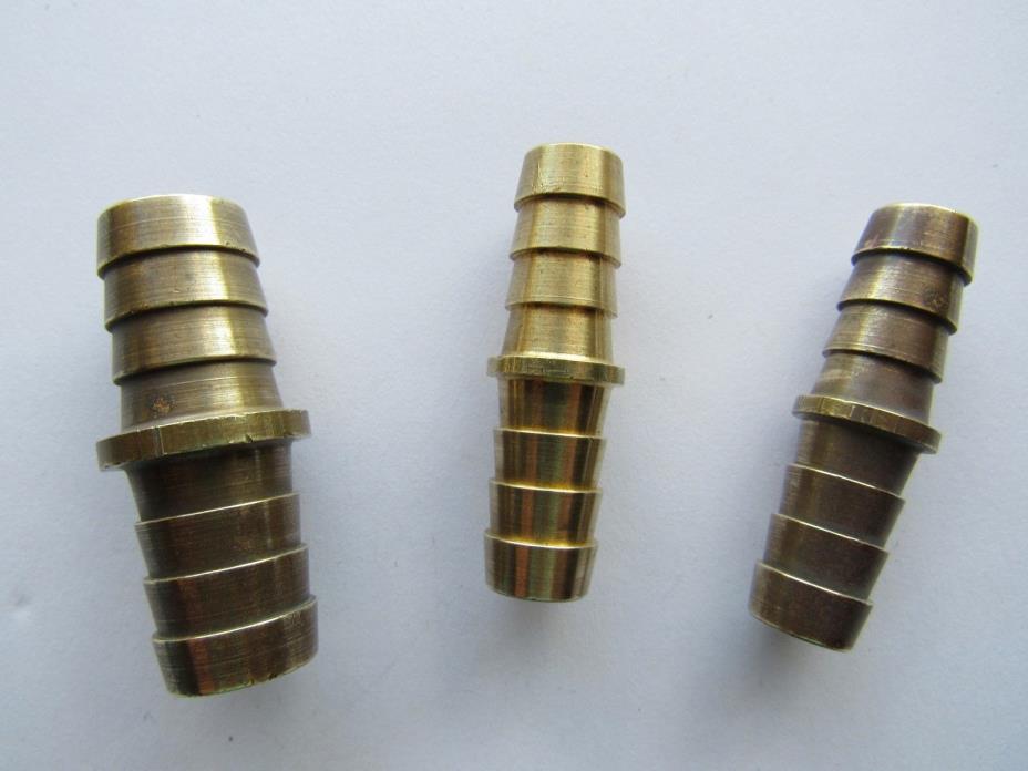 (3) BRASS SPLICES - (2) 3/8