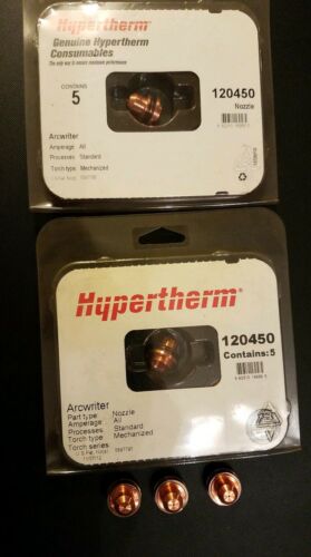 New Hypertherm120450 Nozzle For ArcWrite Plasma ( Lot of 13 ) Free Shipping