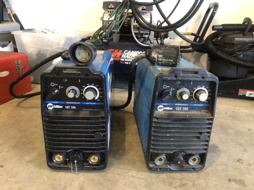 2 Miller Stick/Tig CST 280 welders.