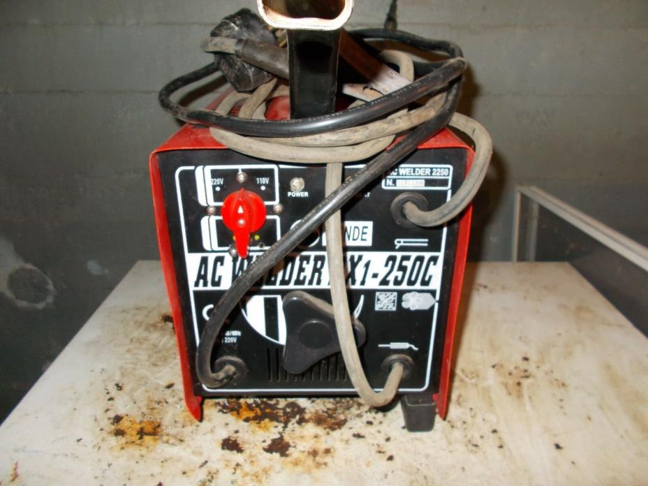 AC Welder BX1-250C Used Condition Missing One Leg