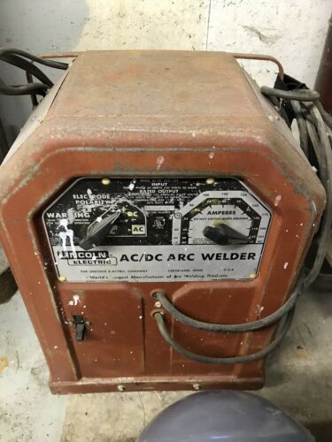 Lincoln Electric Stick Welder 225/125 AC/DC ARC Welder W/ Tons Rod ~ Cape Cod