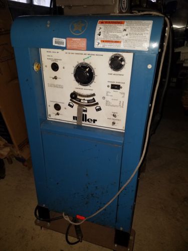 Miller AC/ DC Gas Tungsten - ARC Welding Machine 320A/BP on wheels