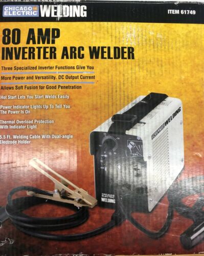 Chicago Electric 80 Amp Inverter Arc Welder #61749